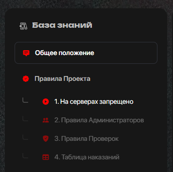Обновление Правил проекта
