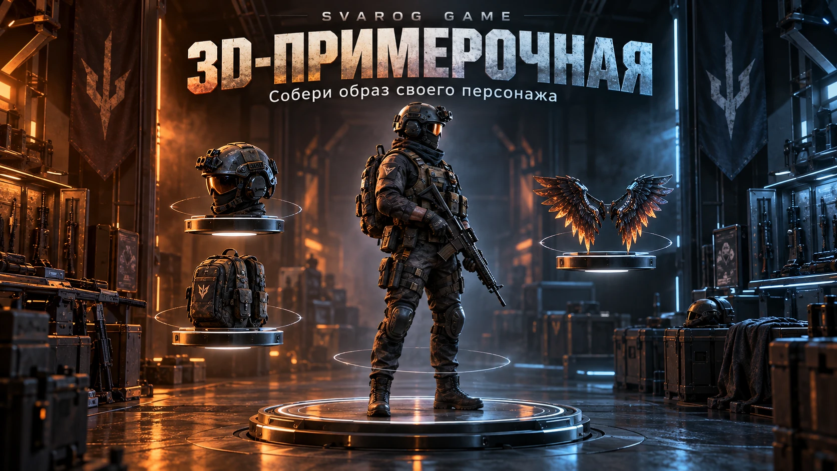 3D-примерочная: настройте образ своего персонажа